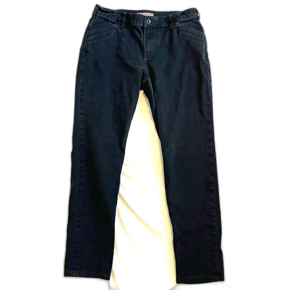 5.11 Tactical Black Denim Pants with Pockets Women’s Jeans Size 12